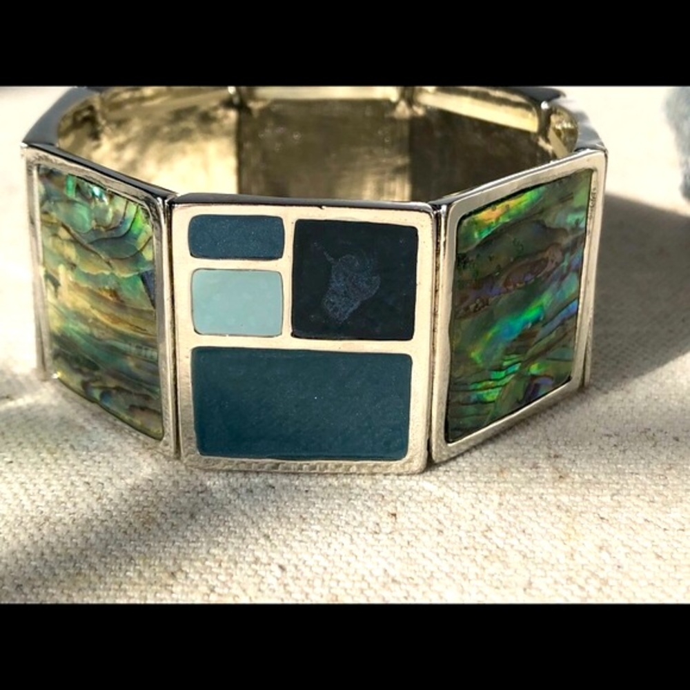 Abalone stretch bracelet